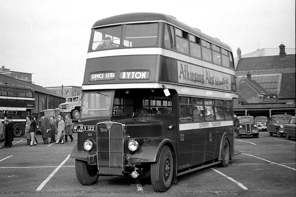 1951 Maudslay Regent III JKV122