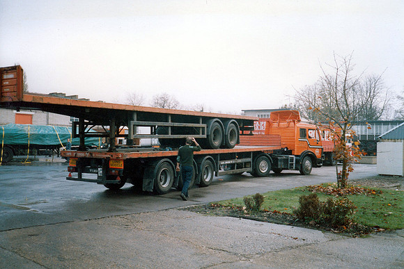 QTR collecting flat trailers