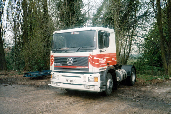 1989 Seddon Atkinson Strato E350 F578OLD