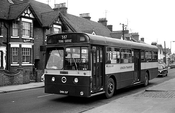 London Transport, 22/3/69. XMB15/SMM15F