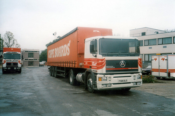 1989 Seddon Atkinson Strato E350 F581OLD