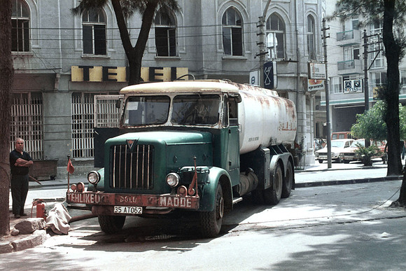 AEC Mammoth Major 6 Mk III tanker in Turkey