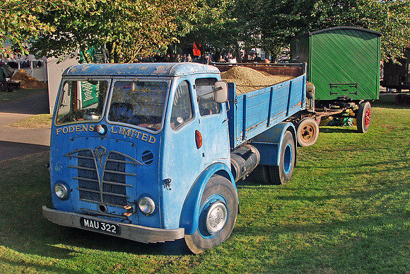 1949 Foden S18 MAU322